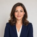 Portrait of Emma Carter, fictional consumer finance editor